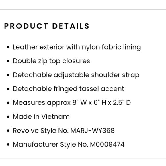 Marc Jacobs Coral Shutter Cross Body Bag - Picture 7 of 7